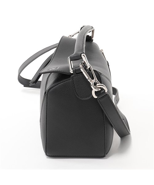 LOEWE(ロエベ)/322.30.S21 PUZZLE SMALL BAG パズル スモール バッグ レザー ハンドバッグ ショルダーバッグ 1100/BLACK レディース/img02