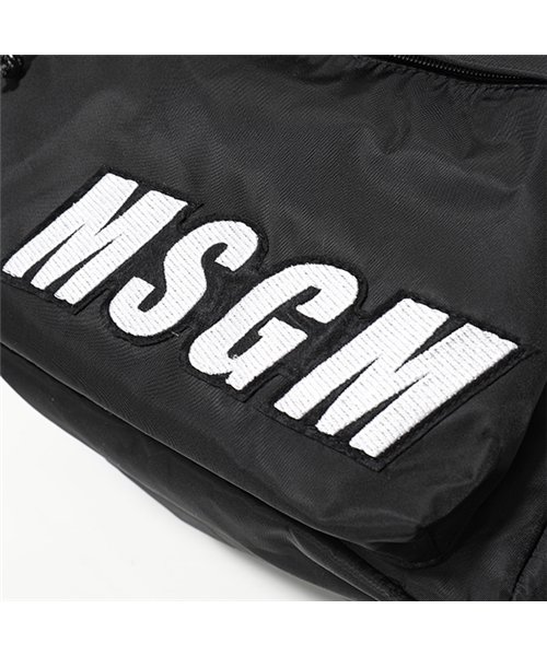 MSGM(MSGM)/2642 MDZ200 バックパック リュック バッグ デイパック ロゴ 99 ユニセックス メンズ/img06