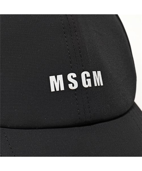 MSGM(MSGM)/ML05 ロゴ ベースボールキャップ 帽子 スポーツ 99/ブラック ユニセックス/img03