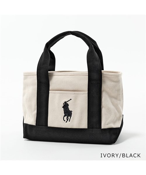 POLO RALPH LAUREN(POLO RALPH LAUREN)/ポロ ラルフローレン SCHOOL TOTE SM II スモール トートバッグ ハンドバッグ ビッグポニー シングルポニー キャンバス/img10