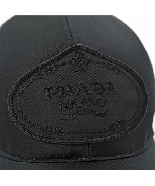 PRADA(プラダ)/2HC143 820 F0002 ナイロン ベースボールキャップ 帽子 ロゴ刺繍 NERO ユニセックス メンズ/img04