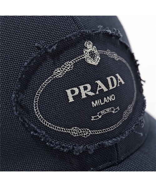 PRADA(プラダ)/2HC274 010 F0216 コットン ベースボールキャップ 帽子 ロゴプリント BALTICO ユニセックス メンズ/img03