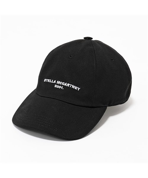 Stella McCartney(ステラマッカートニー)/570194 W8505 1000 コットン ベースボールキャップ 帽子 ロゴ刺繍 レディース/img01