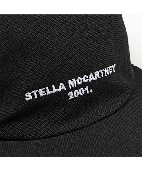 Stella McCartney(ステラマッカートニー)/570194 W8505 1000 コットン ベースボールキャップ 帽子 ロゴ刺繍 レディース/img05