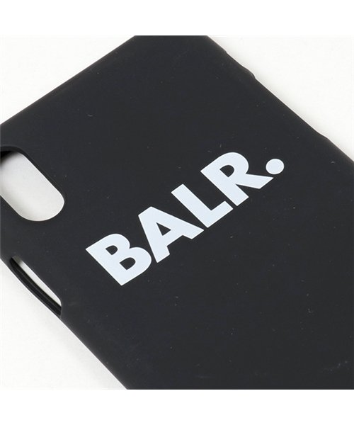 BALR(ボーラー)/Sign Silicone Case iPhoneX専用ケース ロゴ スマホ スマートフォン カバー Black メンズ/img02