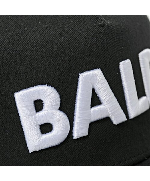 BALR(ボーラー)/Classic Cotton Cap 立体ロゴ刺繍 ベースボールキャップ 帽子 コットン Black メンズ/img04