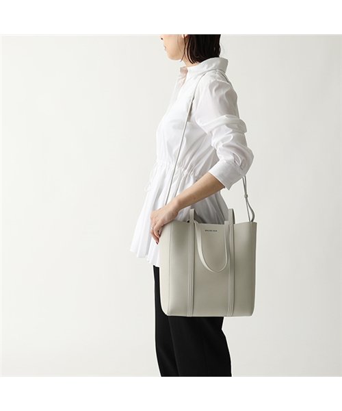 BALENCIAGA(バレンシアガ)/551810 D6W1N 1260 EVERYDAY TOTE XS AJ エブリデイ レザー トートバッグ GRIS－CRAIE/NOIR レディース/img01