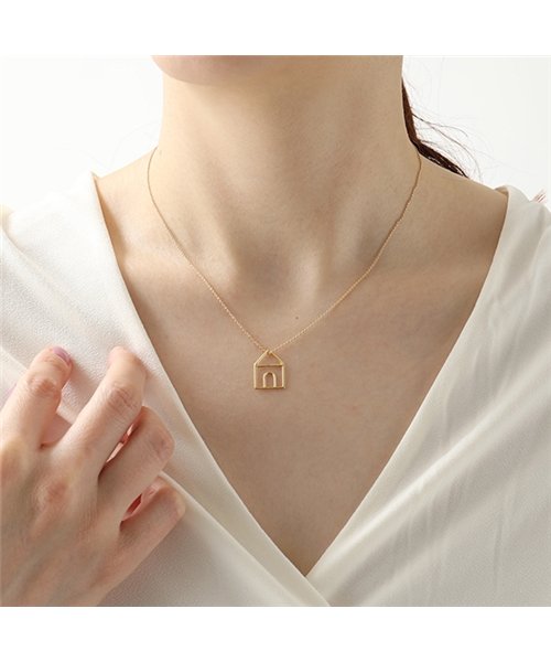 ALIITA(アリータ)/CASITA PURA NECKLACE 家 モチーフ ネックレス ペンダント アクセサリー 9KT－YELLOWGOLD レディース/img04