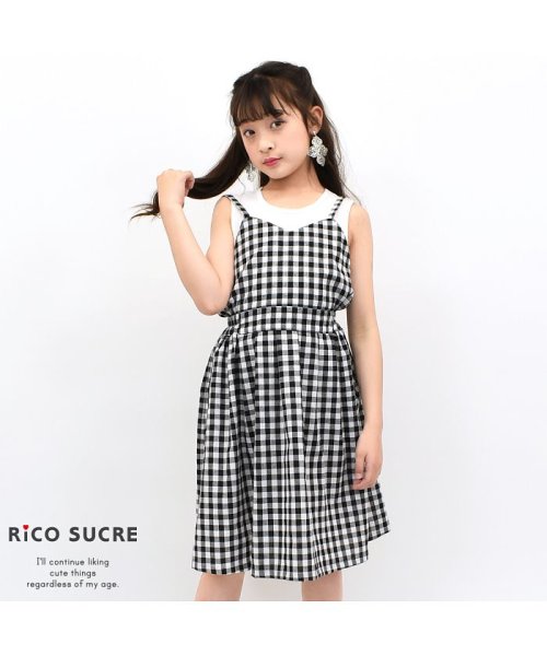 RiCO SUCRE(リコ シュクレ)/バックリボンワンピース/img10