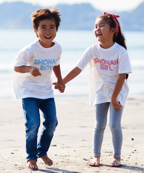  KAGAFURI KAMAKURA( KAGAFURI KAMAKURA)/【KIDS ITEM/子供服】KAGAFURI KAMAKURA(カガフリ カマクラ) SHONAN BOY&GIRL キッズTシャツ/img04