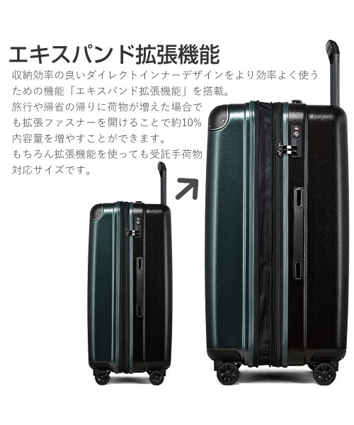 tavivako(タビバコ)/Proevo スーツケース キャリーケース lm 大型 中型 拡張 大容量 ストッパー付き ダイヤル TSA 受託手荷物 キャリーバッグ/img04
