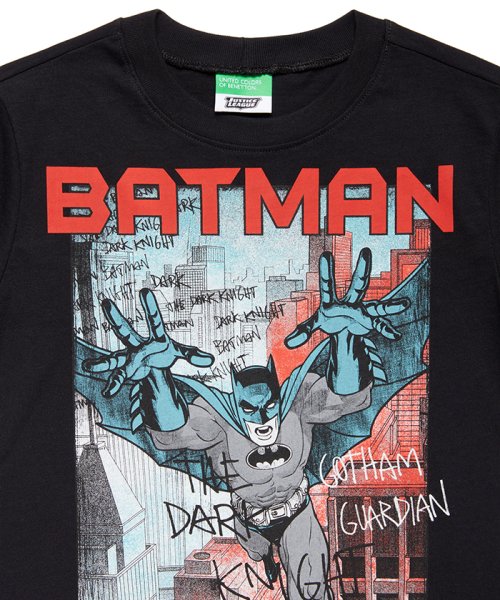 セール バットマン Batman コラボ コラボtシャツ カットソー ユナイテッド カラーズ オブ ベネトン ボーイズ Benetton United Colors Of Benetton Boys Magaseek