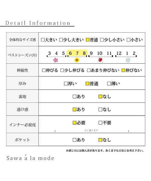 Sawa a la mode(サワアラモード)/ビジューと花コサージュ華やぐペプラムシャツ/img19