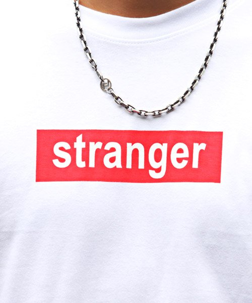 LUXSTYLE(ラグスタイル)/strangerボックスロゴプリント半袖Tシャツ/Tシャツ メンズ 半袖 プリント/img09