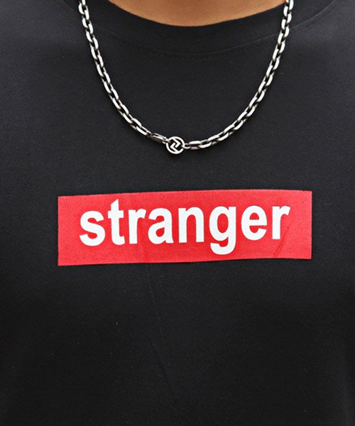 LUXSTYLE(ラグスタイル)/strangerボックスロゴプリント半袖Tシャツ/Tシャツ メンズ 半袖 プリント/img10