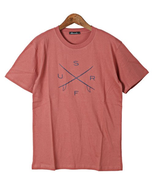 LUXSTYLE(ラグスタイル)/サーフプリント半袖Tシャツ/Tシャツ メンズ 半袖 ロゴ プリント/img08