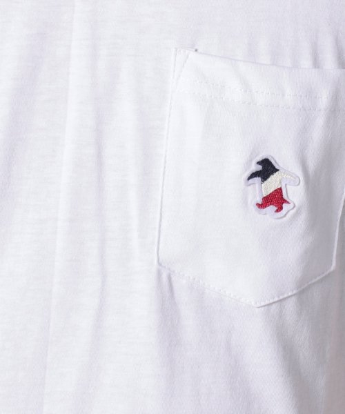 MARUKAWA(マルカワ)/ワンポイント フェルト刺繍 ポケット リゾート 半袖Tシャツ/img05