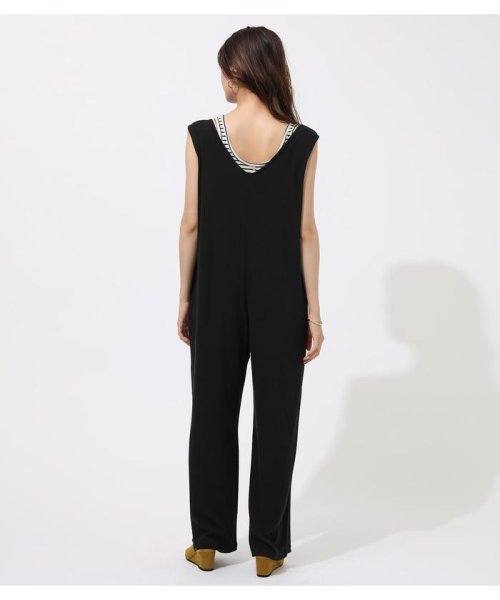 AZUL by moussy(アズールバイマウジー)/RIB SLEEVELESS ALL IN ONE/img05