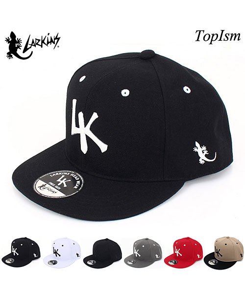 TopIsm(トップイズム)/ラーキンス LARKINS 刺繍 キャップ メンズ 帽子 ベースボールキャップ/img01