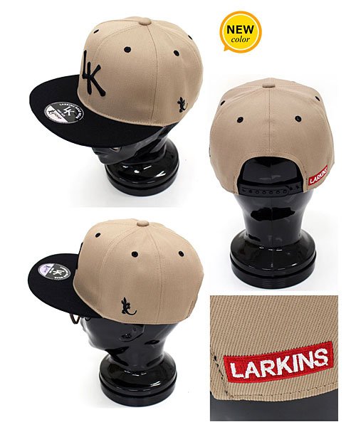 TopIsm(トップイズム)/ラーキンス LARKINS 刺繍 キャップ メンズ 帽子 ベースボールキャップ/img07