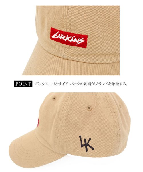 TopIsm(トップイズム)/LARKINSラーキンスキャップメンズ帽子ベースボールキャップ/img04