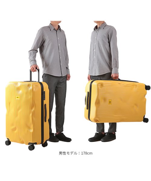 CRASH BAGGAGE(クラッシュバゲージ)/クラッシュバゲージ スーツケース Lサイズ 100L 大容量 大型 軽量 デコボコ CRASH BAGGAGE cb153/img06