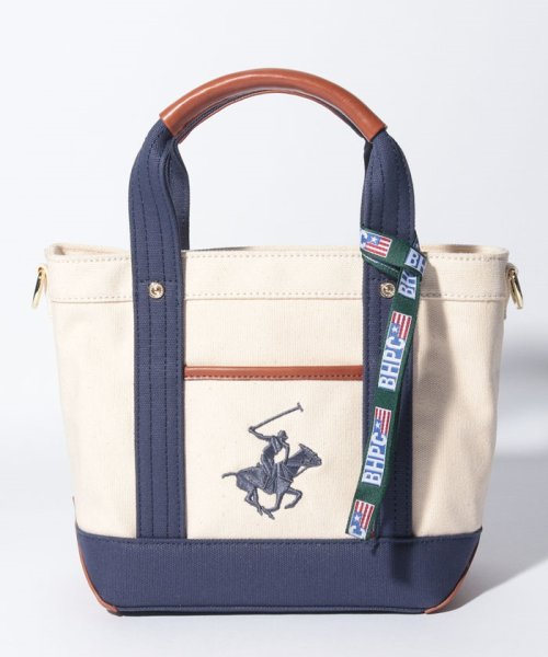 BEVERLY HILLS POLO CLUB(ビバリーヒルズポロクラブ)/ビバリーヒルズポロクラブ キャンパストートバックSS(ショルダーストラップ付)/img08