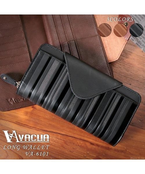 VACUA(ヴァキュア)/財布 長財布 メンズ スマホが入る財布 本革 レザー 多機能 大容量 ラウンドファスナー ギャルソン財布 ギガウォレット VACUA/img01