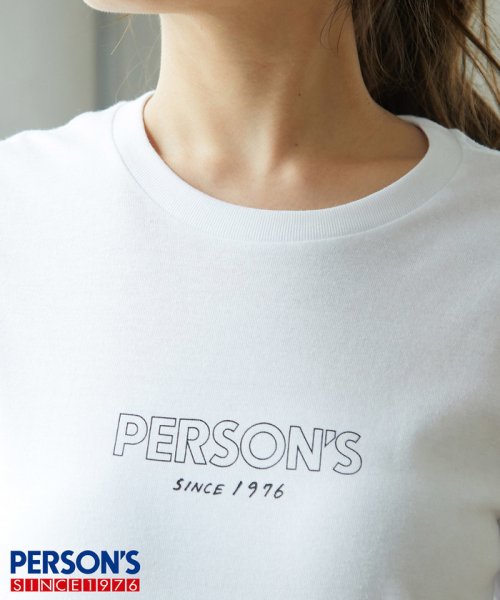 ROPE' PICNIC(ロペピクニック)/【PERSON'S】ロゴプリントTシャツ/img03