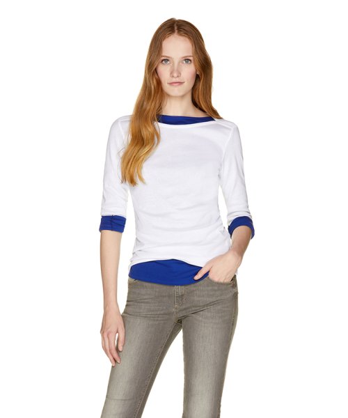 BENETTON (women)(ベネトン（レディース）)/ボートネック7分袖Tシャツ・カットソー/img11