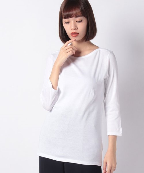 BENETTON (women)(ベネトン（レディース）)/ボートネック7分袖Tシャツ・カットソー/img14