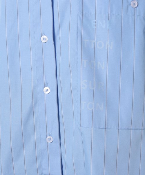 BENETTON (women)(ベネトン（レディース）)/オーバーサイズブランドロゴポケットシャツ・ブラウス/img24