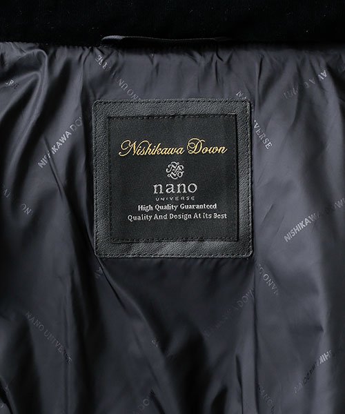 nano・universe(ナノ・ユニバース)/【至極の逸品】 西川ダウン　ウールG2ジャケット(WEB限定カラー： ネイビー系)/img18