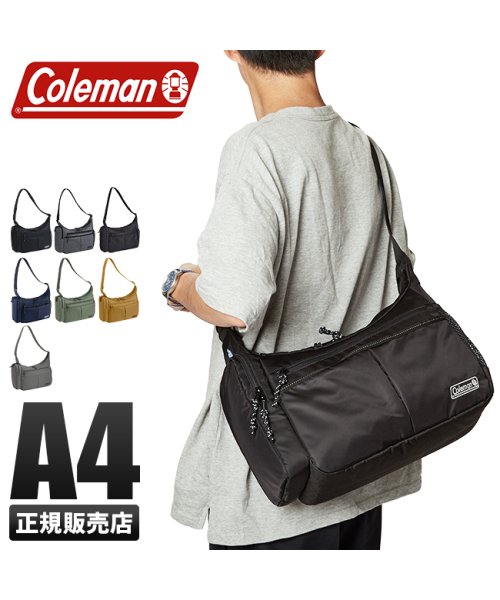 Coleman(Coleman)/コールマン ウォーカー ショルダーバッグ メンズ 斜めがけ 大容量 8L A4 Coleman COOL SHOULDER MD/img01