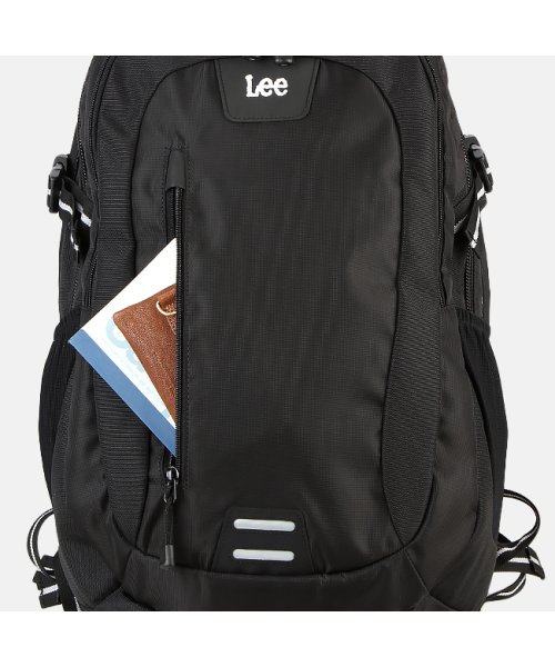 Lee(Lee)/Lee リー リュック 35L メンズ レディース ブラック 黒 大きめ 大容量 軽量 通学 A4 B4 torex 320－16200/img14