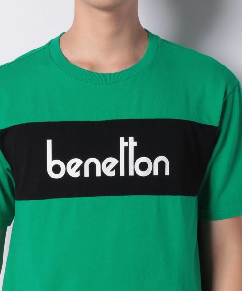 BENETTON (mens)(ベネトン（メンズ）)/パネルロゴ半袖Tシャツ・カットソー/img41