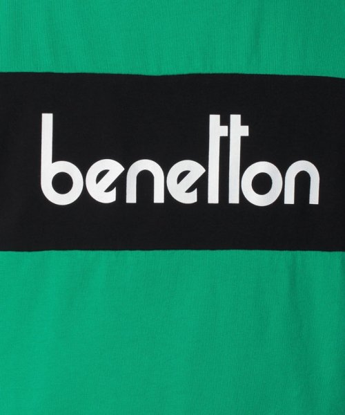 BENETTON (mens)(ベネトン（メンズ）)/パネルロゴ半袖Tシャツ・カットソー/img42