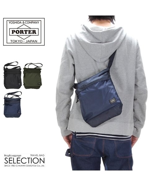 PORTER(ポーター)/ポーター フォース ショルダーバッグ 855－05901 吉田カバン メンズ レディース ブランド ミリタリー 縦型 斜めがけ かっこいい PORTER/img01