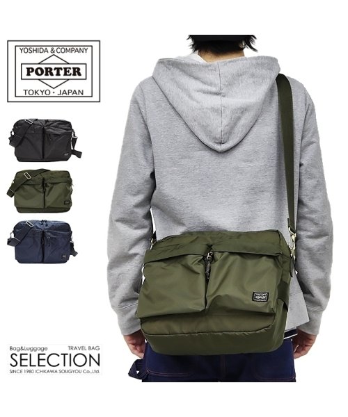 PORTER(ポーター)/ポーター フォース ショルダーバッグ 855－07415 吉田カバン メンズ レディース ミリタリー 大容量 斜めがけ かっこいい A4 PORTER/img01