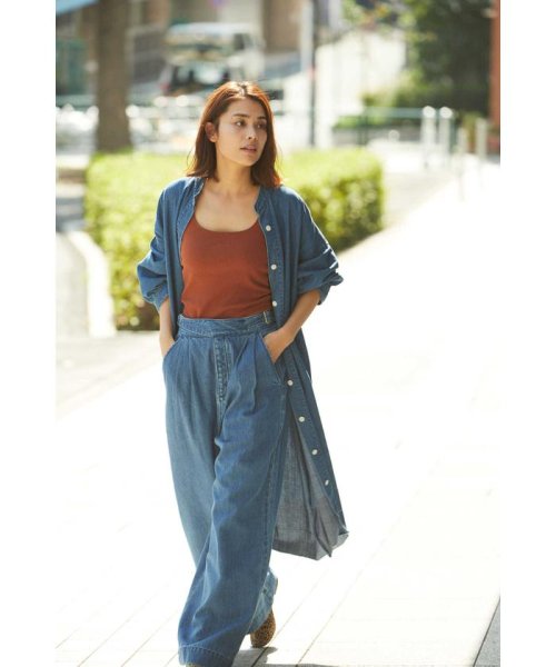 ROSE BUD(ローズバッド)/GURKHA WIDE LEG DENIM PANTS/img16