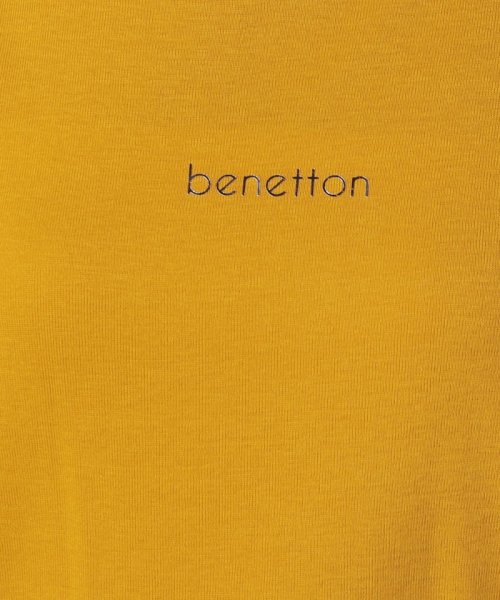 BENETTON (women)(ベネトン（レディース）)/コットン箔ブランドロゴベーシック長袖Tシャツ・カットソー/img04