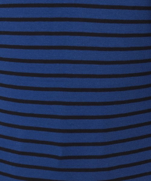 BENETTON (women)(ベネトン（レディース）)/袖ロゴ刺繍ボーダーハイネックロングTシャツ・カットソー/img42
