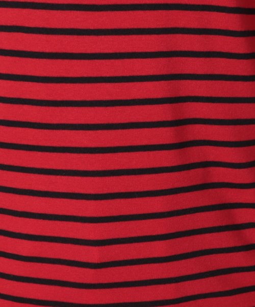 BENETTON (women)(ベネトン（レディース）)/袖ロゴ刺繍ボーダーハイネックロングTシャツ・カットソー/img47