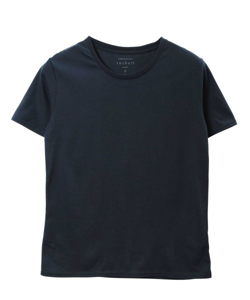 JIGGYS SHOP(ジギーズショップ)/接触冷感半袖Tシャツ / Tシャツ メンズ ティーシャツ 半袖 uネック vネック/img02