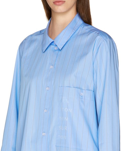 BENETTON (women)(ベネトン（レディース）)/オーバーサイズブランドロゴポケットシャツ・ブラウス/img16
