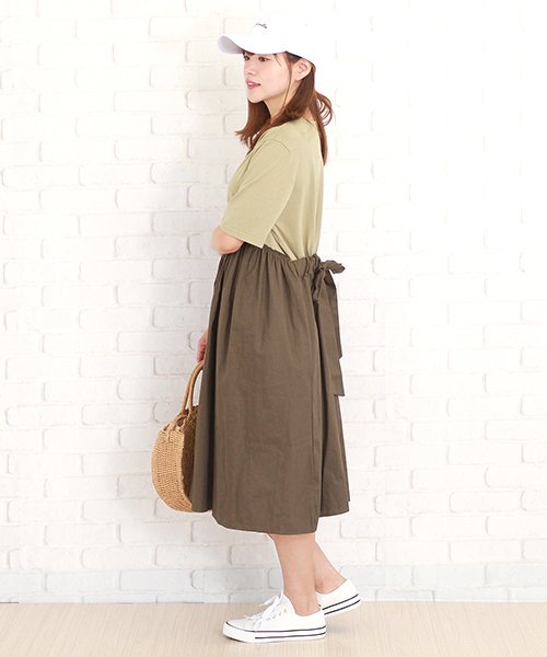 セール 半袖無地マキシワンピース カジュアル 可愛い レディース 春 30代 40代 Vl 5165 S S アミュレット Amulet Magaseek