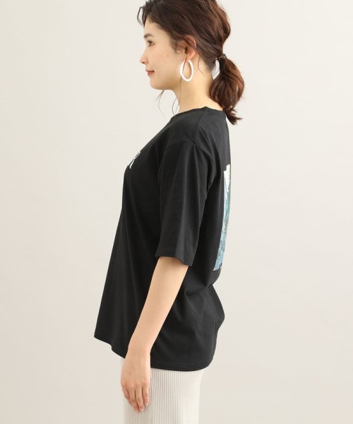 VIS(ビス)/フロントロゴバックプリントTシャツ/img01