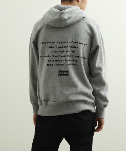 ADAM ET ROPE'(アダム　エ　ロペ)/【oasis for ADAM ET ROPE'】SONG LYRICS PARKA/UNISEX/img20