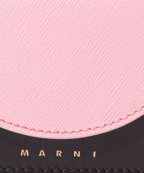 MARNI(マルニ)/【MARNI】3つ折り財布/LAW【CINDER ROSE+BLACK+ANTIQUE WHITE】/img06
