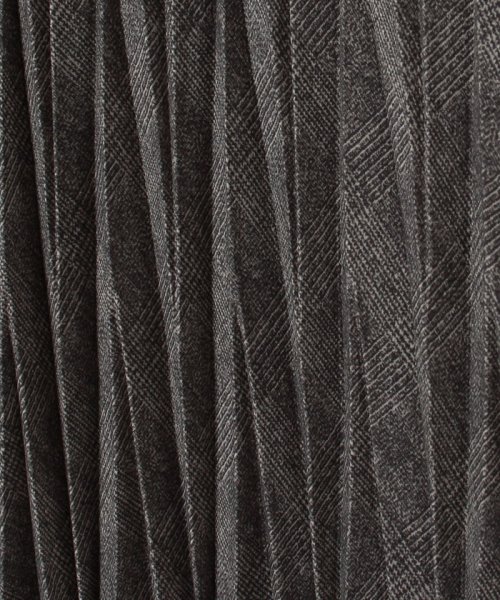 LAPINE ROUGE(ラピーヌ　ルージュ)/【大きいサイズ】【セットアップ対応】モナリザグレンチェックプリント プリーツスカート/img04
